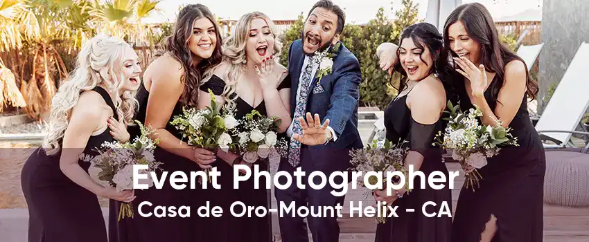 Event Photographer Casa de Oro-Mount Helix - CA