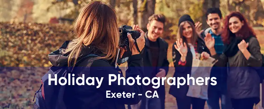 Holiday Photographers Exeter - CA