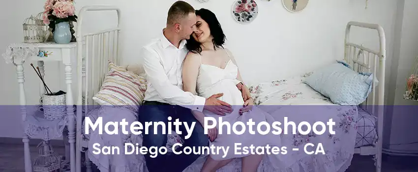 Maternity Photoshoot San Diego Country Estates - CA