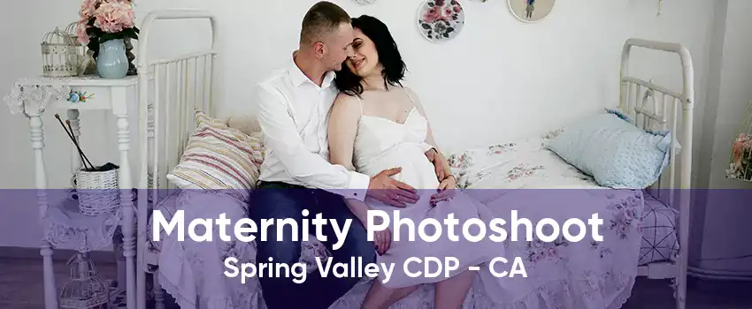 Maternity Photoshoot Spring Valley CDP - CA