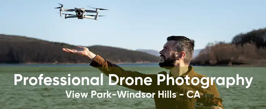 Professional Drone Photography View Park-Windsor Hills - CA