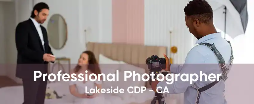 Professional Photographer Lakeside CDP - CA